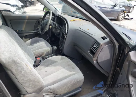 2002 Hyundai Elantra Gls из США, поврежденный, VIN KMHDN45D62U380748